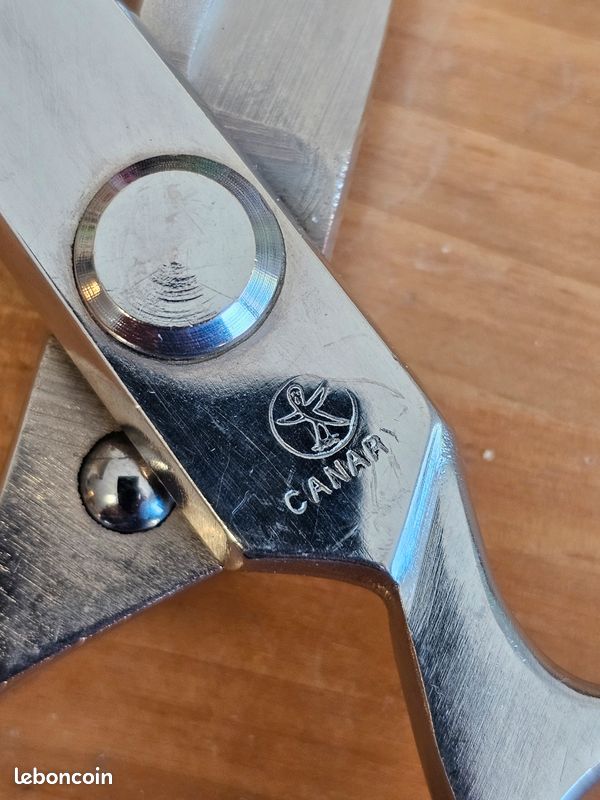 Ciseaux à cranter (ou cranteurs) ▪︎ Fabricant Canary ▪︎ Qualité professionnelle inox ▪︎ Made in Japan ▪︎ BE & Fonctionnels (image 3)
