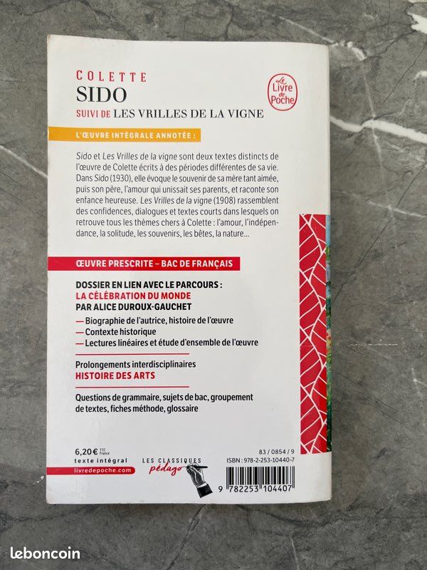 Livre Sido les vrilles de la vigne (image 2)