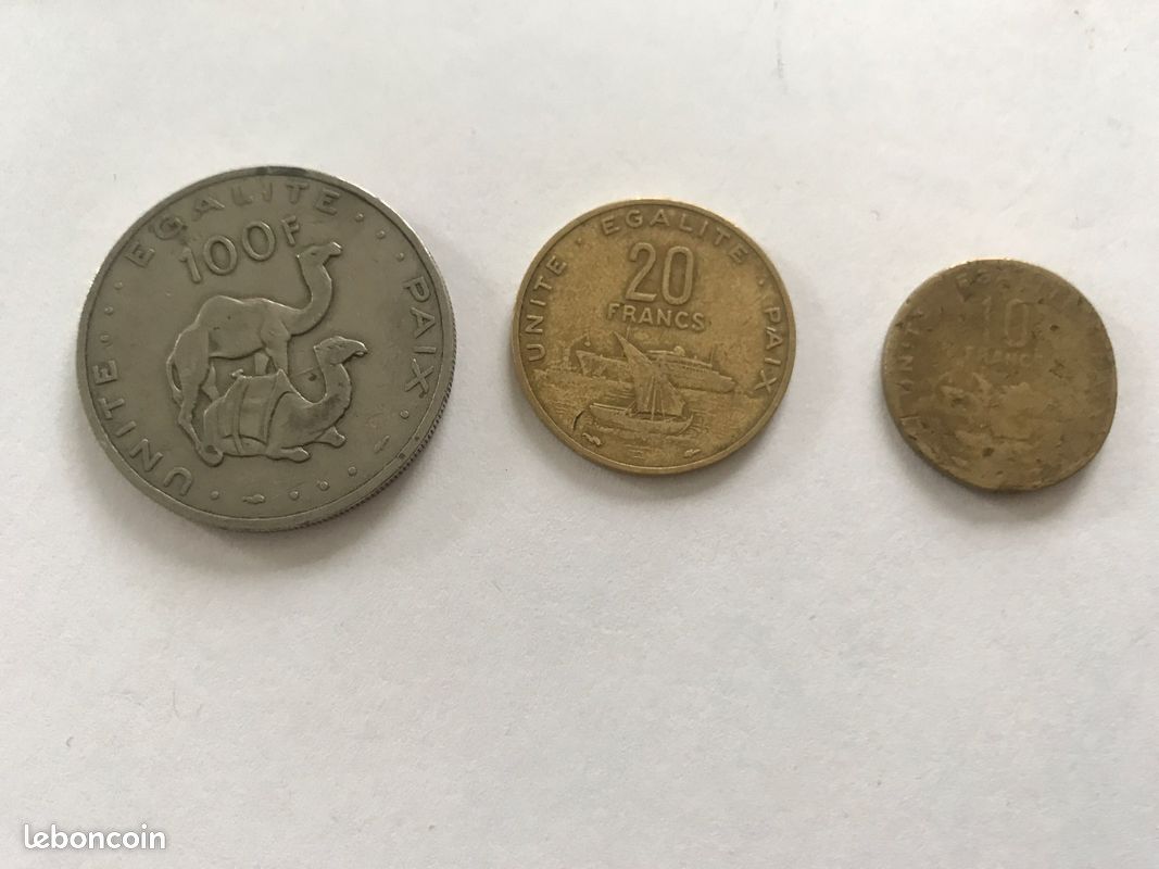 3 monnaies de Djibouti (image 1)