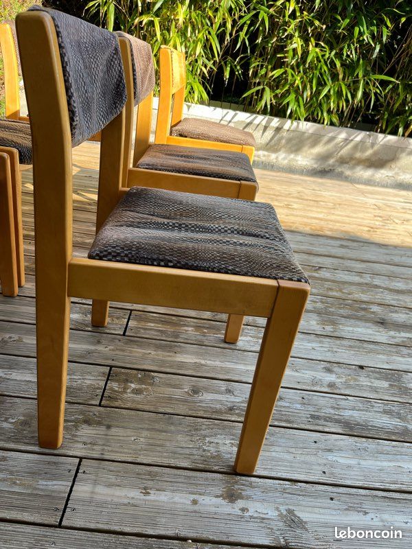 Lot de 6 chaises à retaper (image 2)