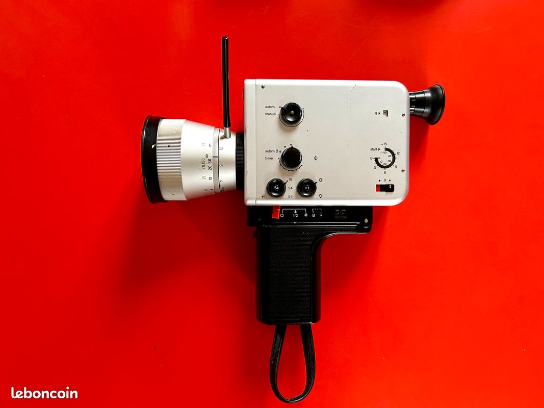 Caméra Super8 BRAUN Nizo S800 - Occasion Fonctionnelle
