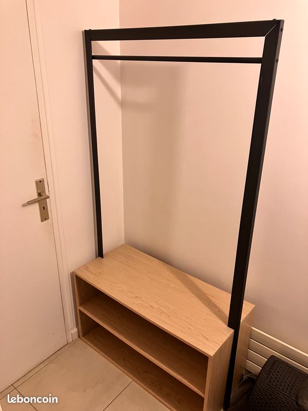 Portant vêtements / rangement de chaussure / penderie (image 1)