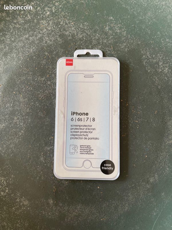 Protecteur d’écran portable iPhone 6 6s 7 8 (image 1)