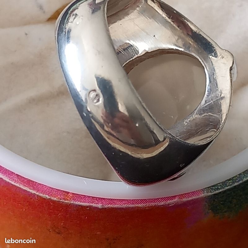 Superbe bague argent et pierre de lune (image 11)