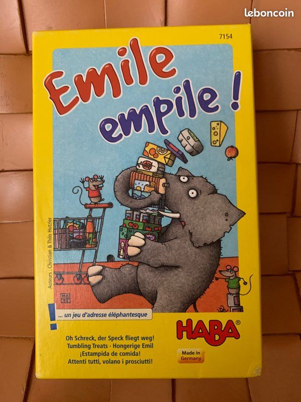 Jeu de société Emile empile (image 1)