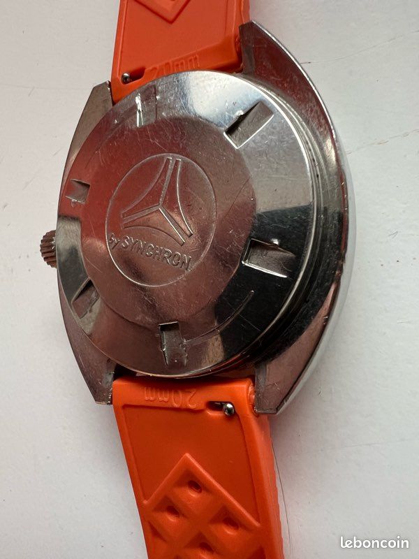 Montre De Plongée Mécanique Vintage Lanor - Petite Taille, Occasion - Style Rétro