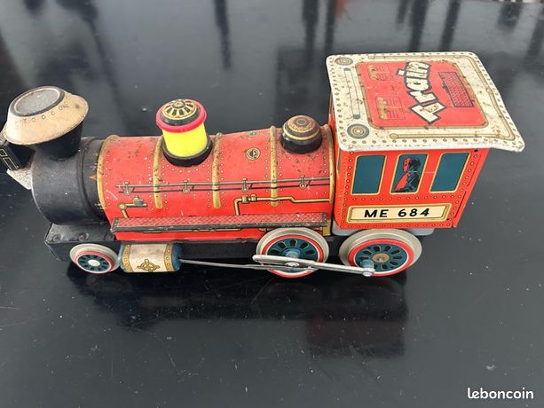 Ancien jeu en tôle locomotive train joyax autorail à Guillac-Gironde | Clasf jeux
