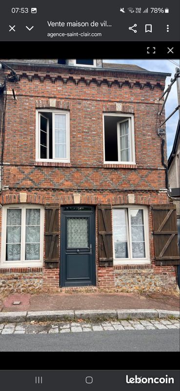 Maison 4 pièces 82 m² · à La Ferrière-sur-Risle · 82 m² · 98 000 €
