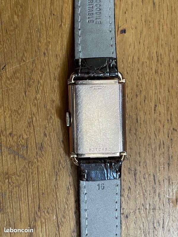 Magnifique montre vintage de collection art déco en or rempli (image 4)