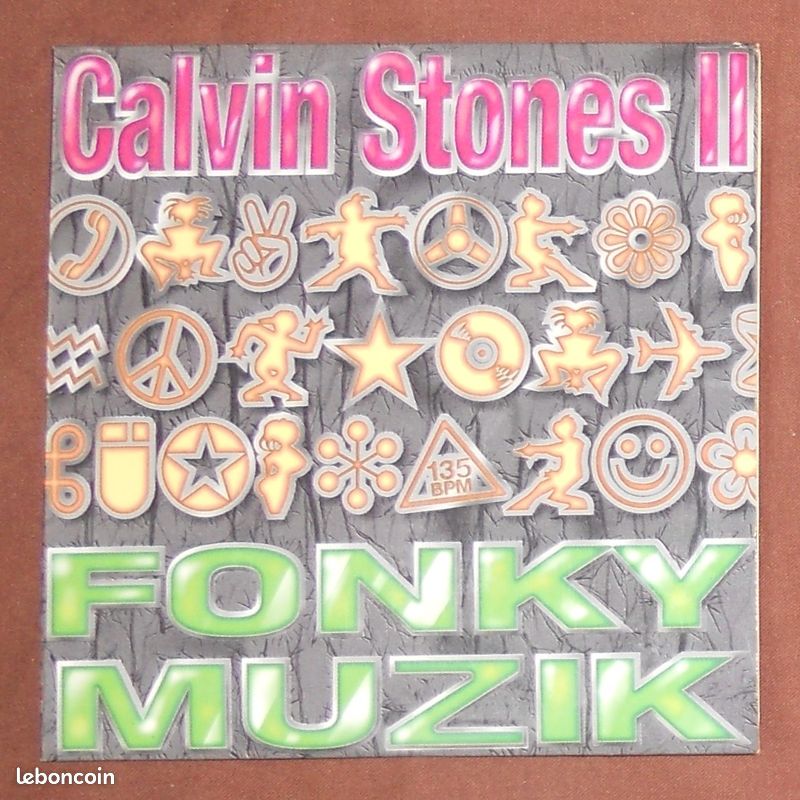 Calvin Stones II - Fonky muzik - CD Single (image 1)