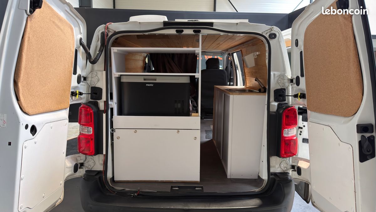 PEUGEOT EXPERT VU VAN AMÉNAGÉ 1.6 BLUEHDI 95CH L1H1 BVA S&S - PANNEAU SOLAIRe (image 26)