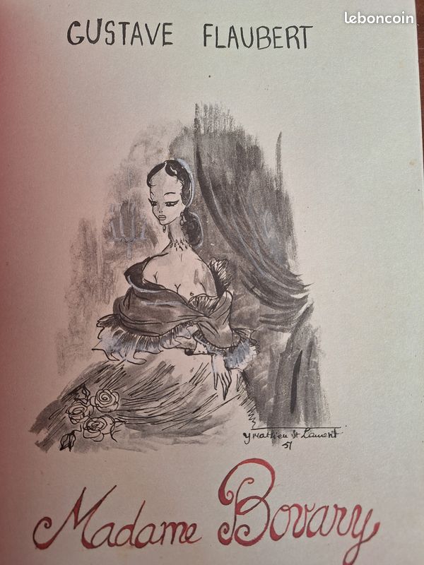 Livre Gustave Flaubert "Madame Bovary" (image 5)