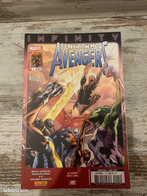 Lot Uncanny avenger du 1 au 11 (image 1)