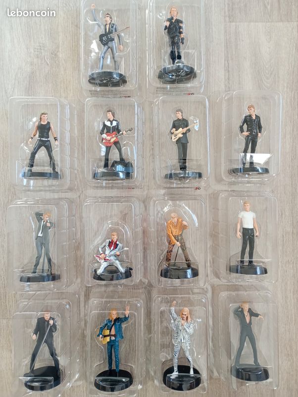 Figurine De Collection Johnny Hallyday N°7 Alteys + Livret 28 Pages - Neuf Sous Blister