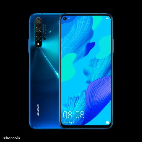 Huawei nova 5t 128go écran noir à débattre (image 1)