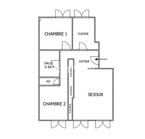Appartement a louer colombes - 3 pièce(s) - 55 m2 - Surfyn