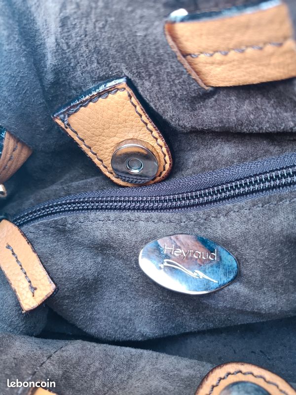 Sac à main jaune orangé (image 3)