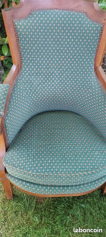 Fauteuil bergère ancien (image 3)