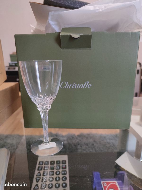 Verres a vin Christofle (image 1)