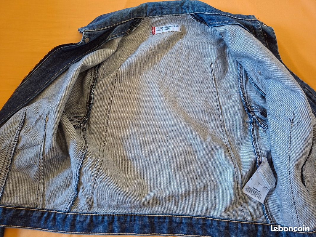 Veste Levi's Engineered Jeans Girls Années 2000 Taille S (image 6)