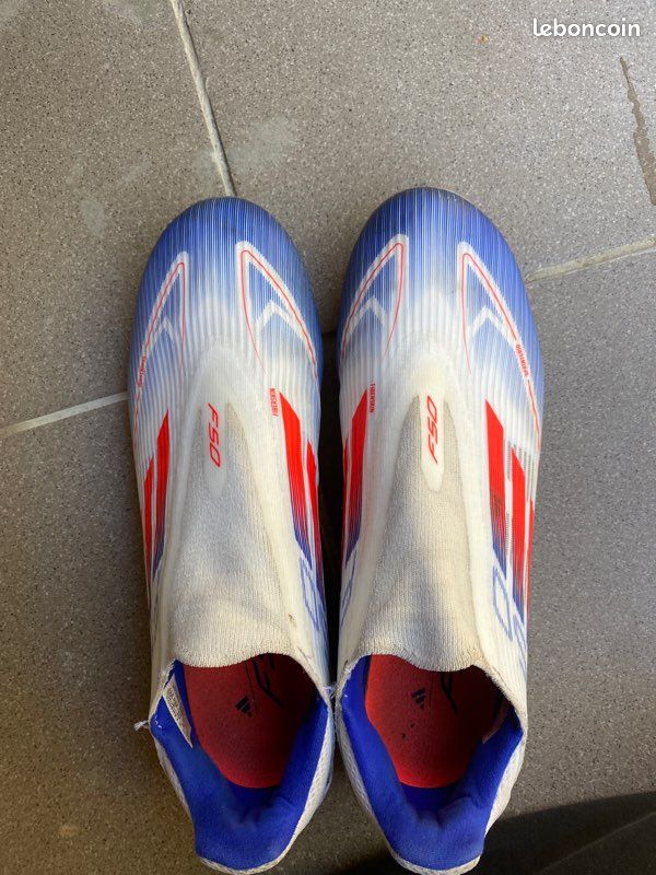 Sans Lacets Crampons De Foot Adidas F50 Adidas Chaussure Sans