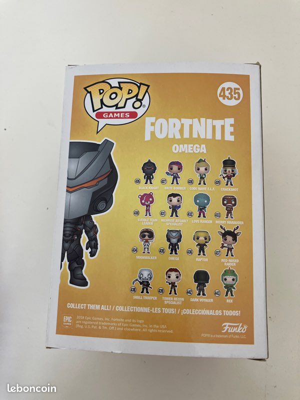 Figurine pop, oméga Fortnite (image 2)