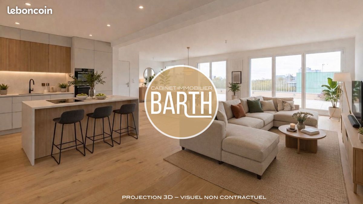 Appartement 5 pièces 108 m² · à Rennes · 108 m² · 649 000 €