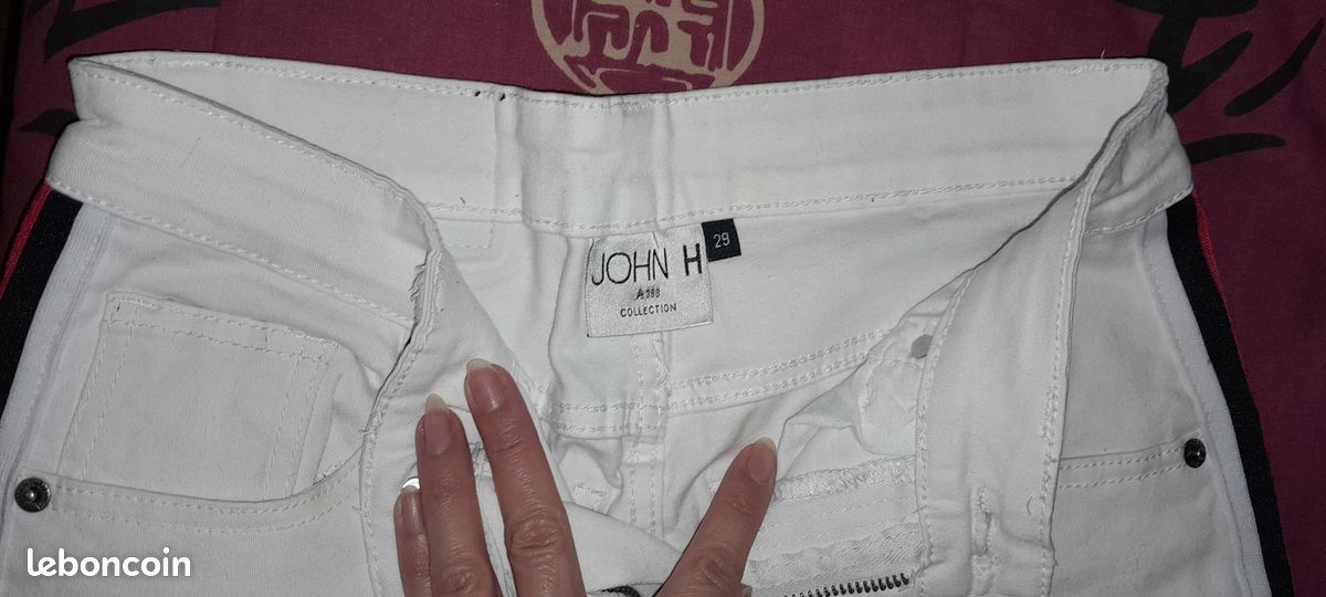 Jean blanc John H (image 4)