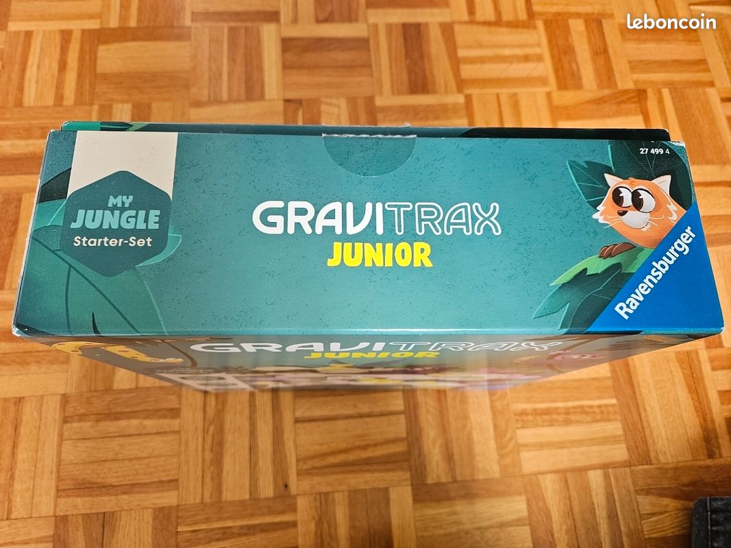 Ravensburger GraviTrax Junior Starter Set My Jungle 100 Pièces - Circuit Billes Dès 3 Ans
