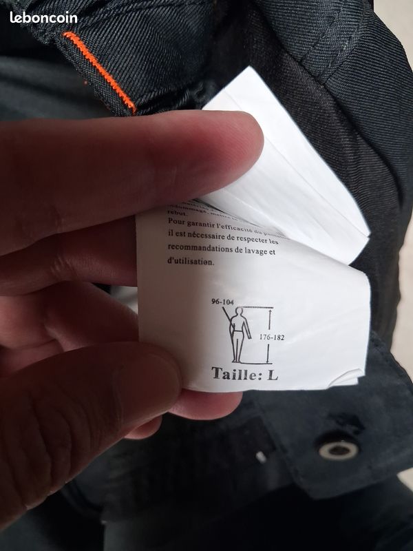 Vends pantalon de protection pour débroussailler (image 4)