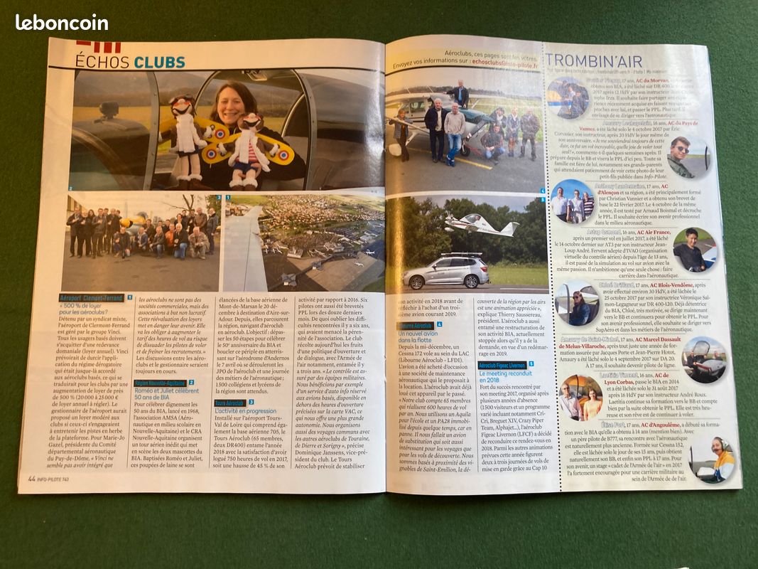 Lot de 2 magazines Info-Pilote (image 3)