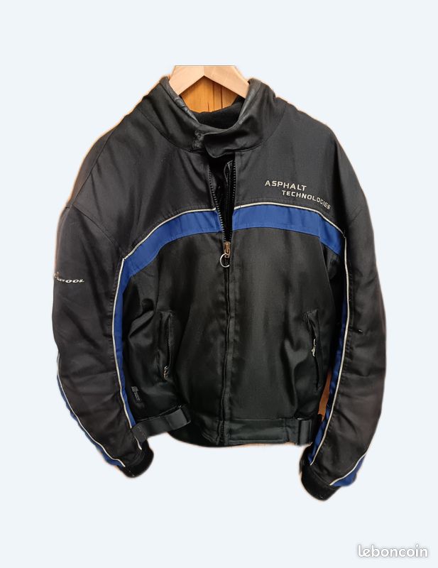 Blouson homme motard (image 1)