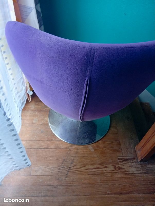 Fauteuil violet (image 2)
