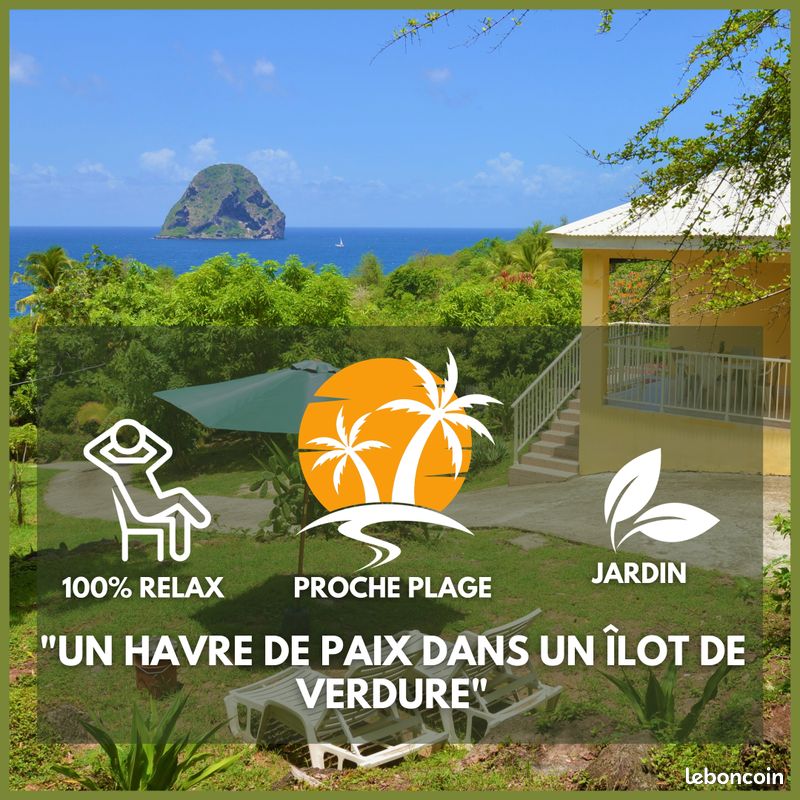 Les Océanides - Villa vue sur le Rocher du Diamant (image 1)