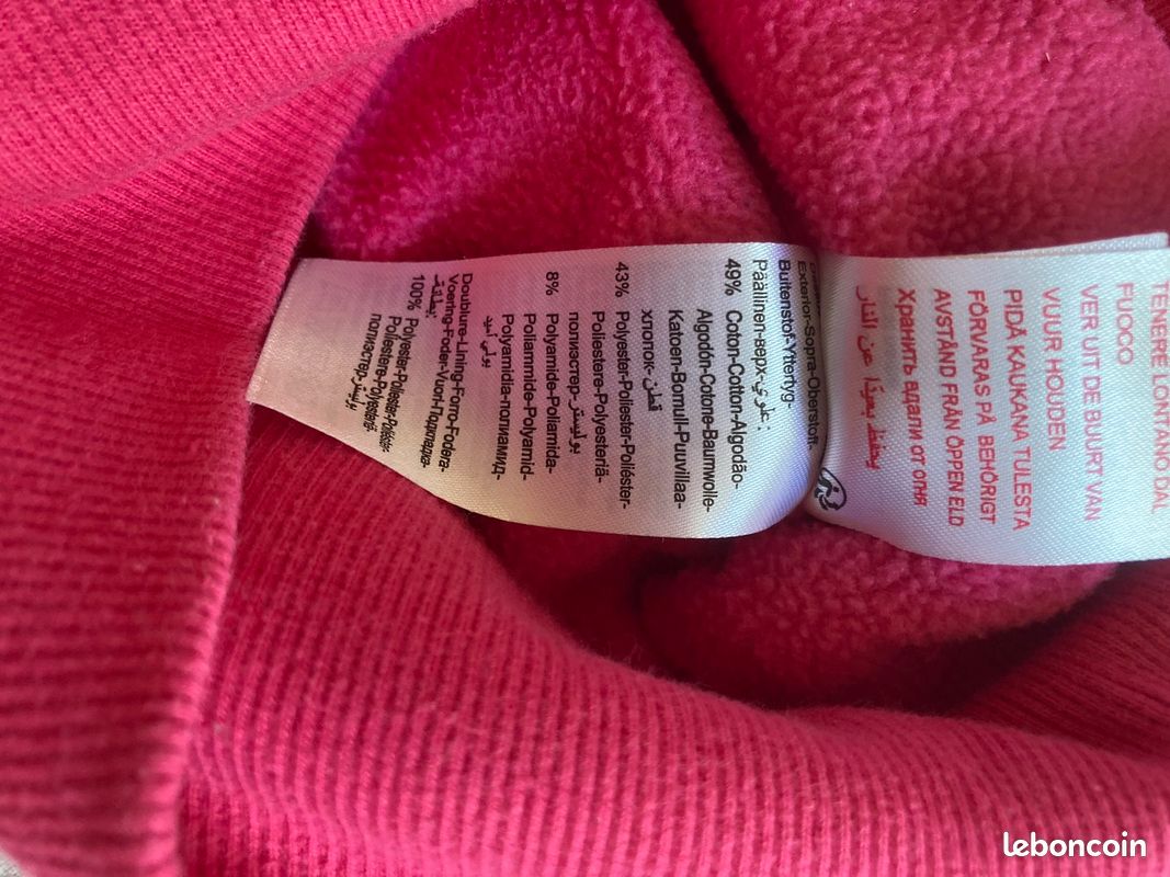 Pantalon rembourré, vertbaudet, rose, 6 ans (image 3)