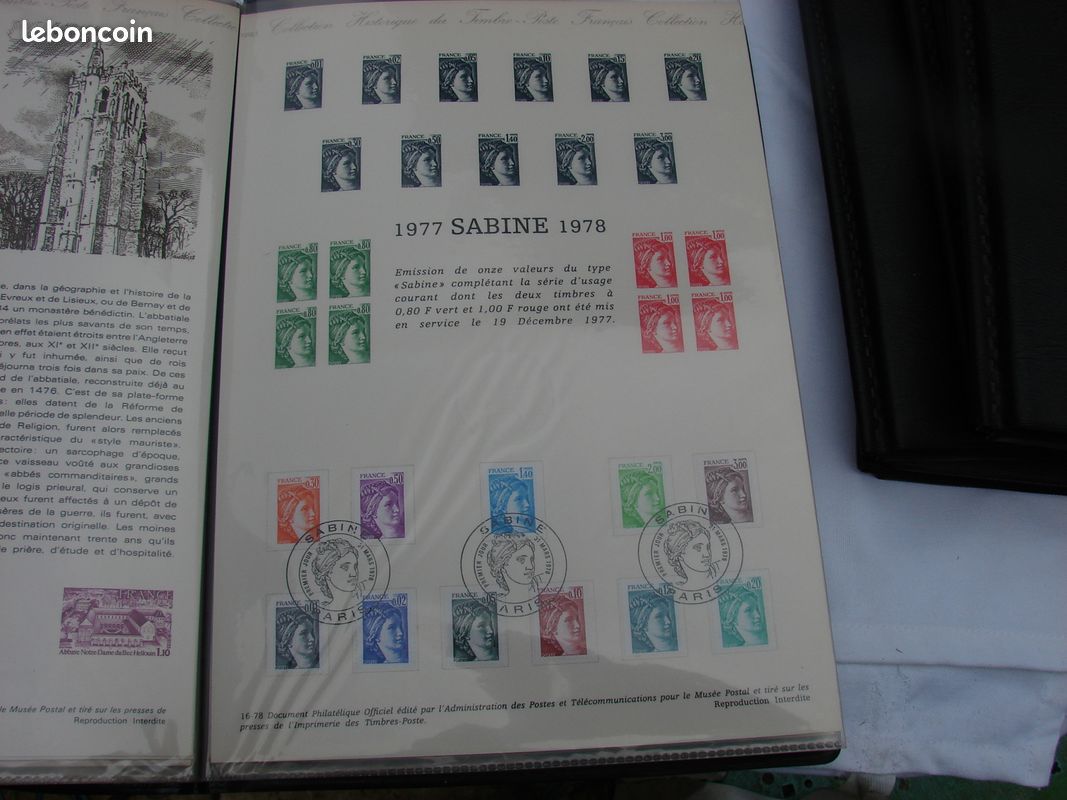 COLLECTION HISTORIQUE Du Timbre-Poste Francais EUR 20,00 - FR