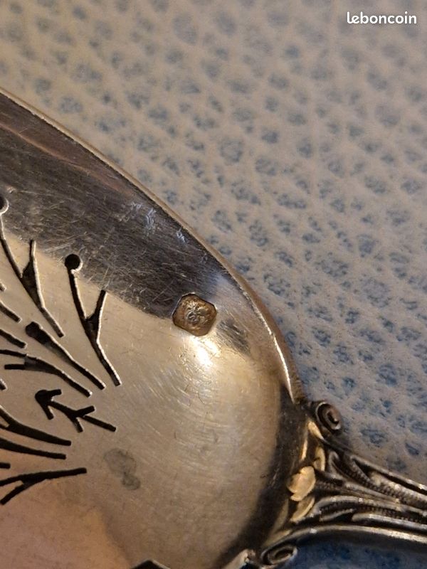 Cuillère Saupoudreuse en Argent Massif - Ethic Atelier