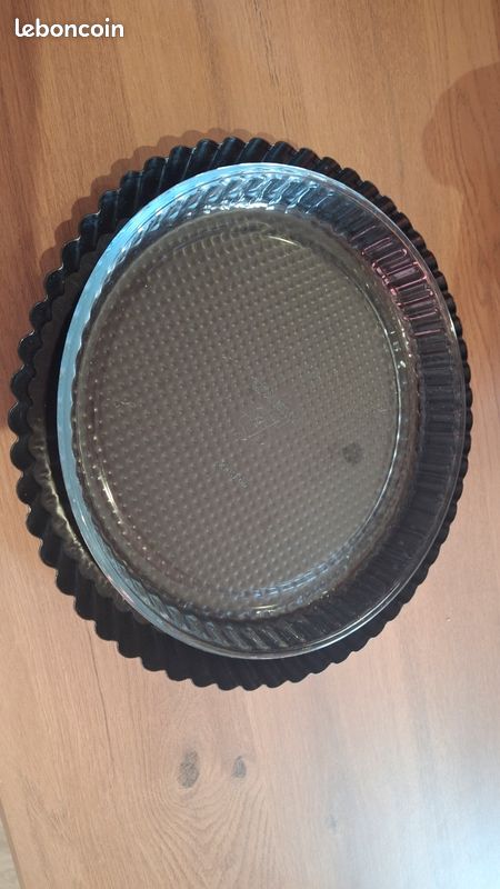 Lot de 2 plats à tarte (image 2)