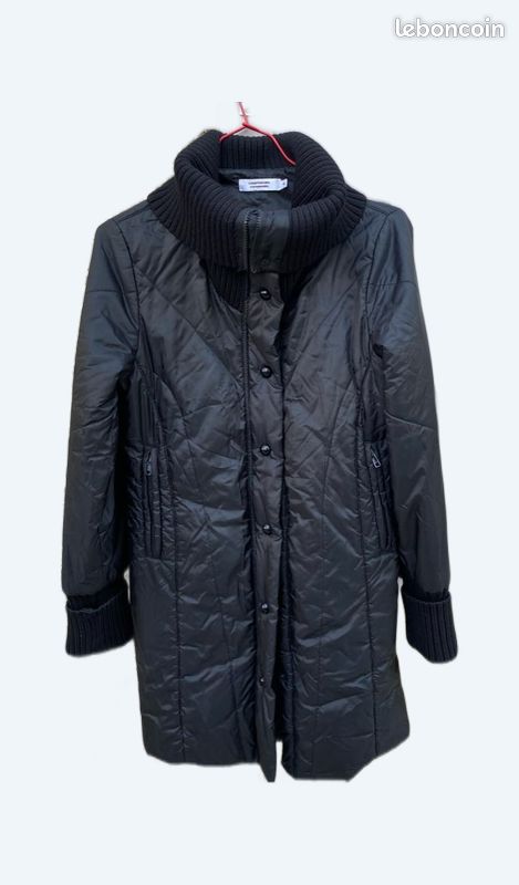 Comptoir des cotonniers Manteau doudoune noir taille 40 tb Etat