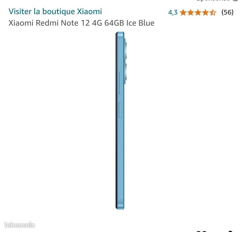 Téléphone xiaomi redmi note 12 (image 2)