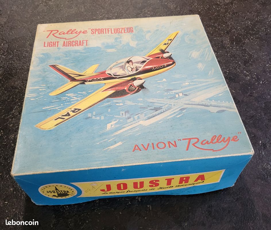 Avion RALLYE mécanique - Réf. : 563 - collection JOUSTRA
