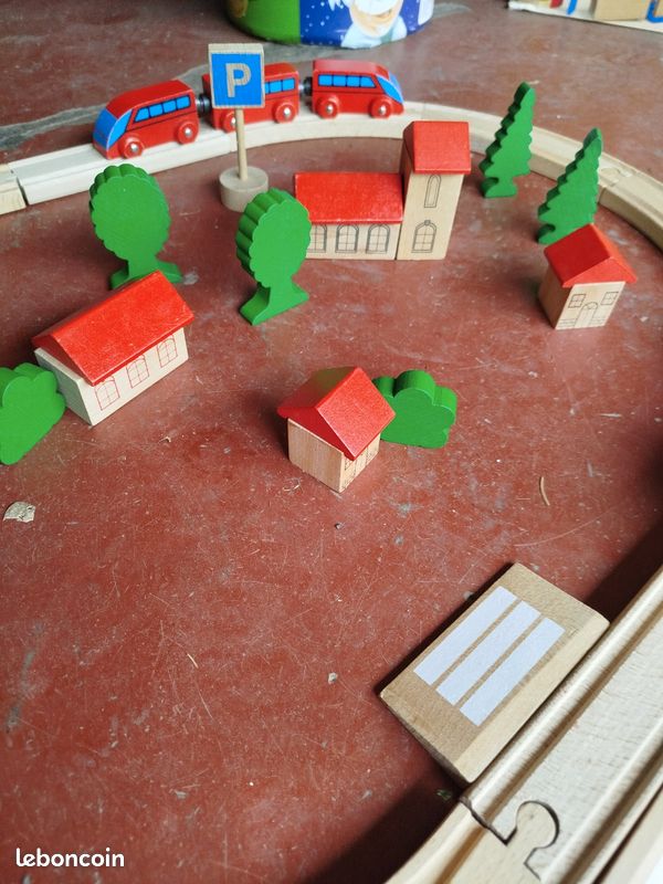 Lot de jouets en bois - jeux de construction (image 5)
