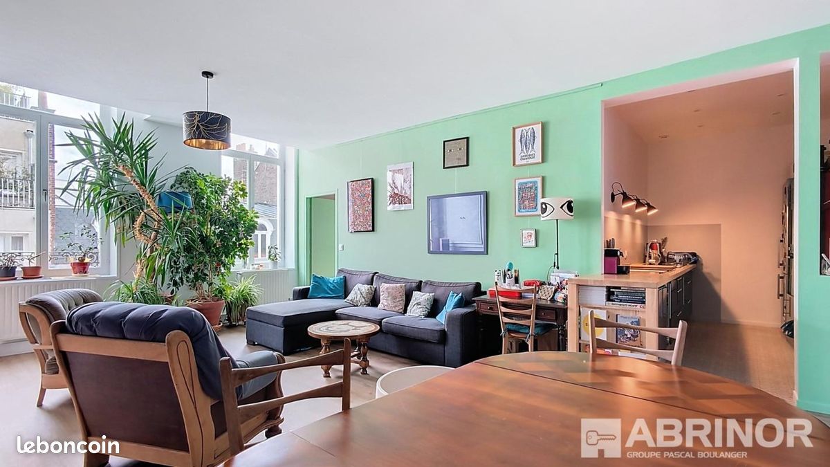 Appartement 4 pièces 90 m² · à Lille · 90 m² · 410 000 €