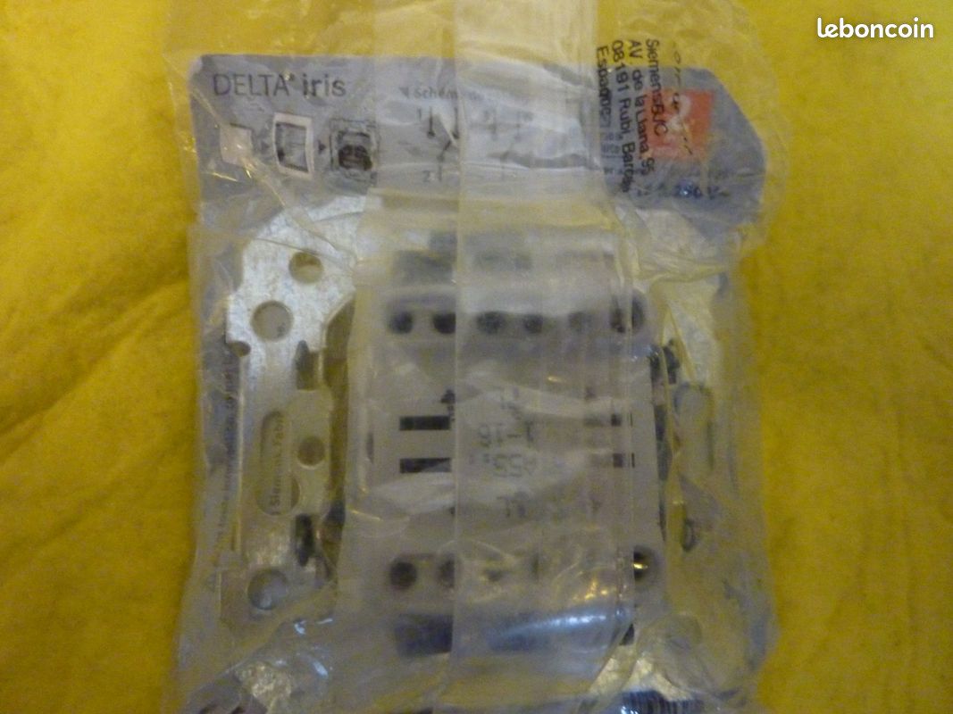Interrupteur siemens gris (image 2)
