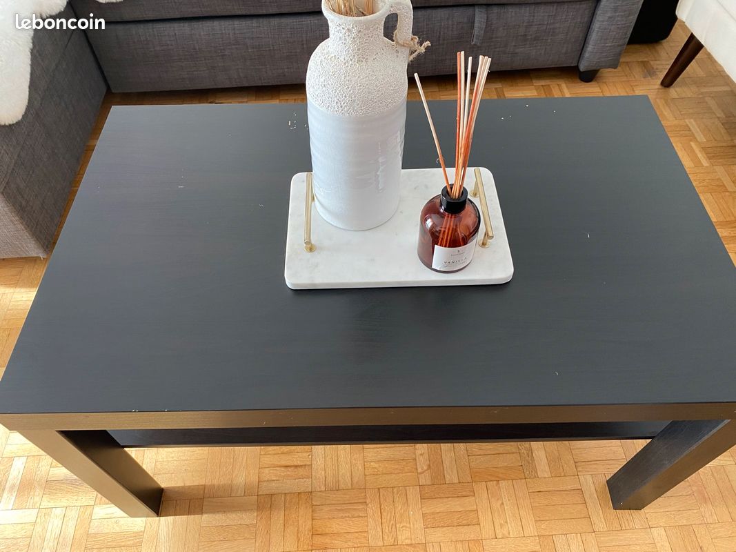Table basse, brun noir (image 2)