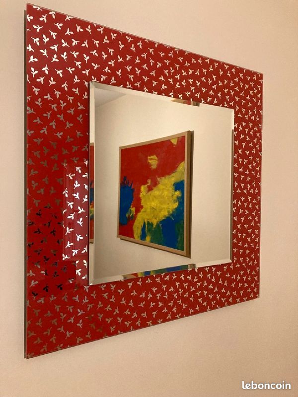 Miroir DEKNUDT ROUGE (image 1)