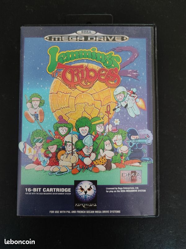 Lemmings 2 megadrive (image 1)