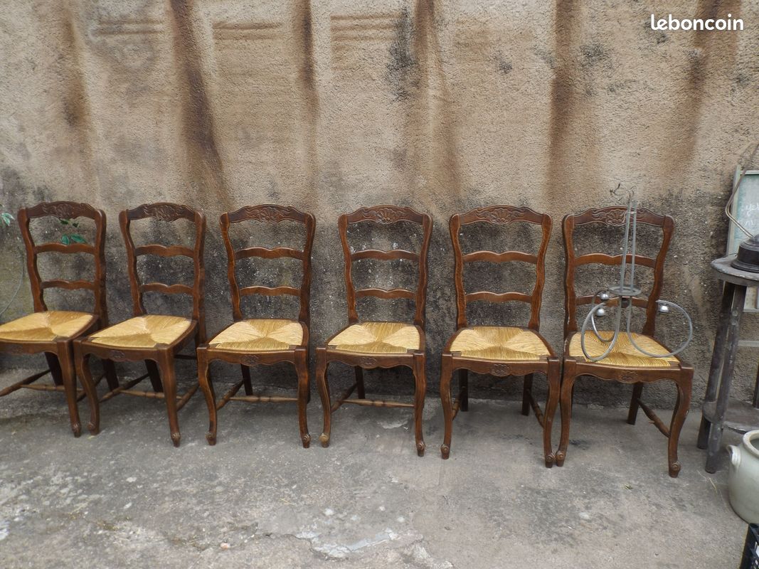 Lot de six chaises bonne qualiter (image 1)