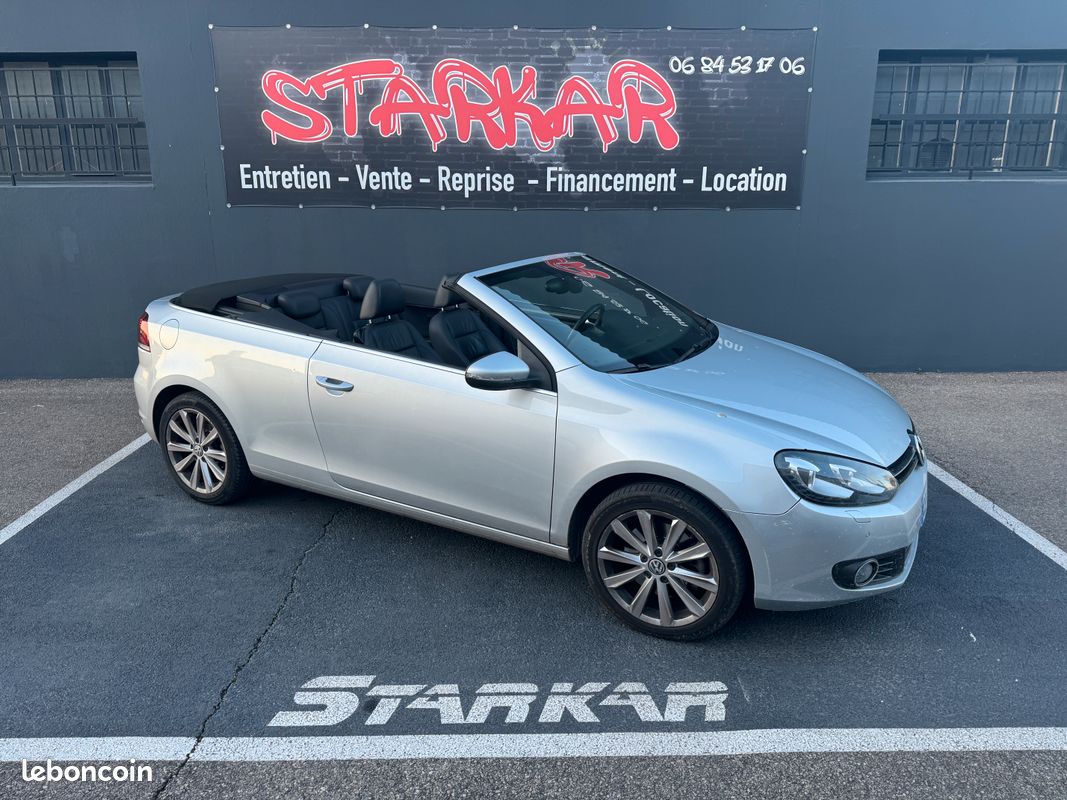 🚗 Volkswagen Golf VI Cabriolet 1.4 TSI 160ch CARAT DSG7 🚗 (image 1)