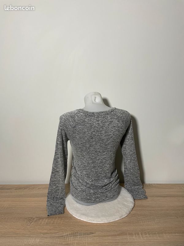 Pull fin gris chiné C&A (image 2)